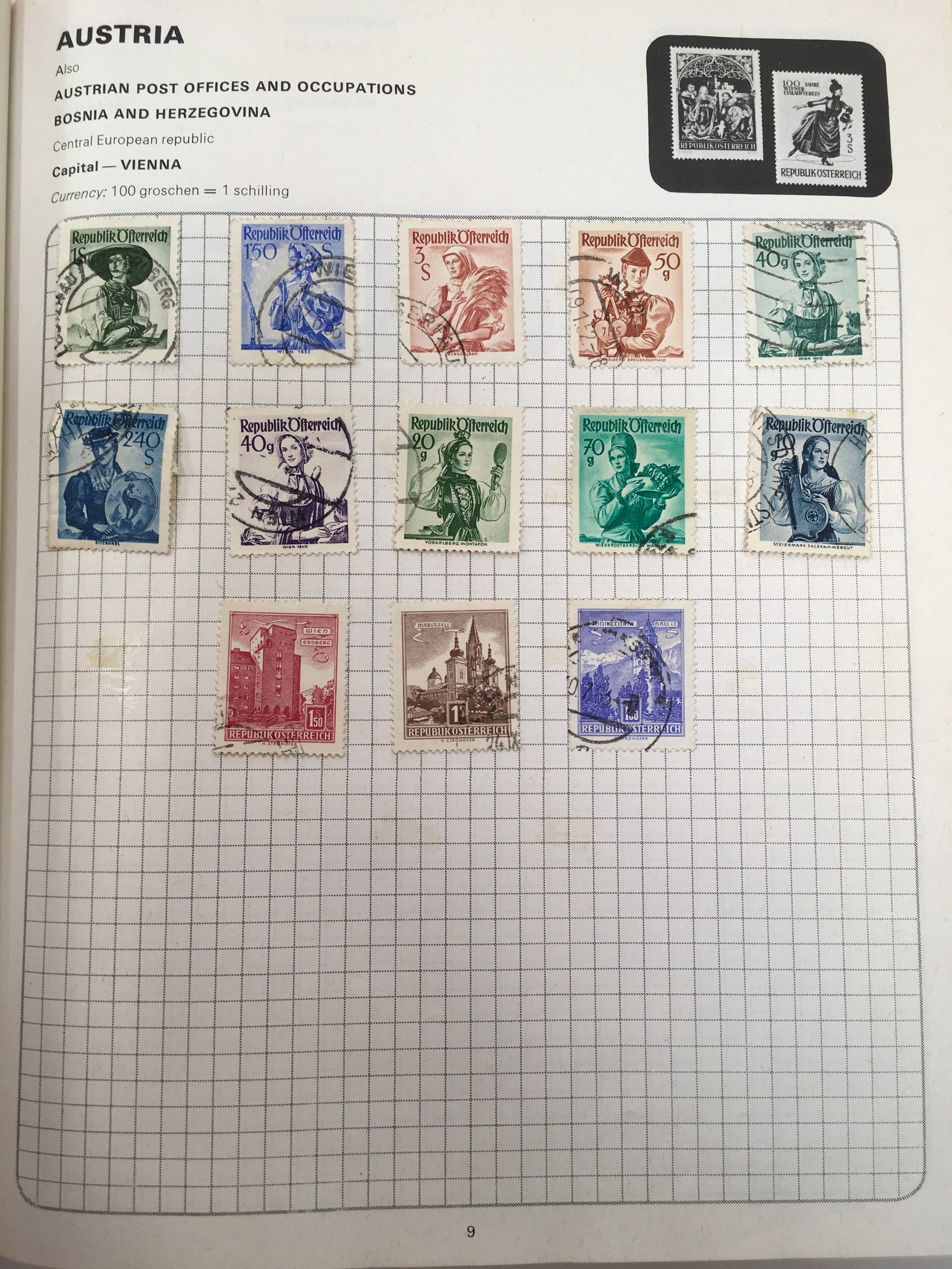 Stanley Gibbons album containing stamps of the World. - Image 3 of 10