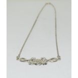 Ortak SG mackintosh designed 925 silver necklace.