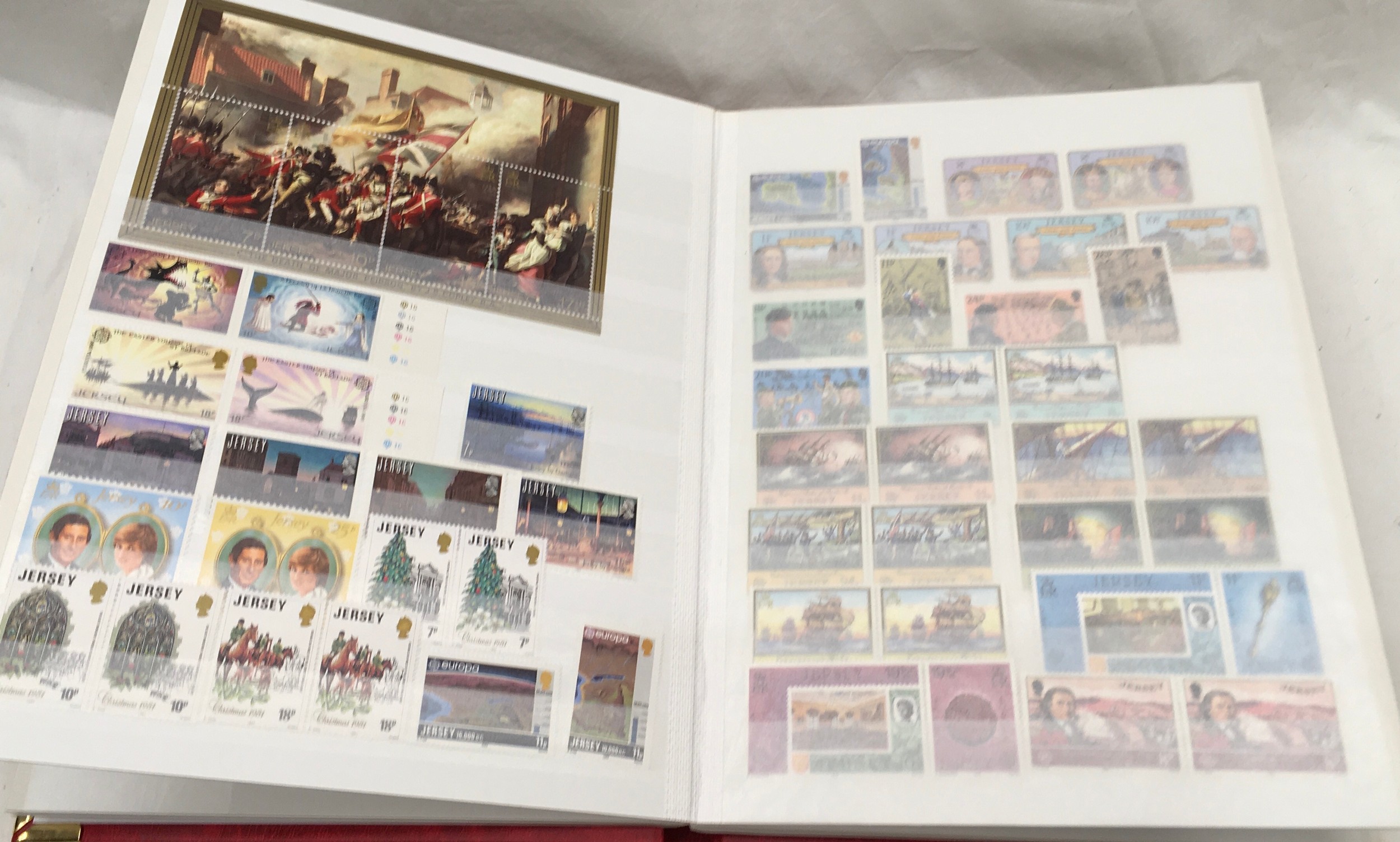 Stamps: Quality stockbook with collection of Jersey stamps - Image 2 of 5