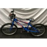Esperia Game Kids 20" mountain bicycle in blue, RRP £210