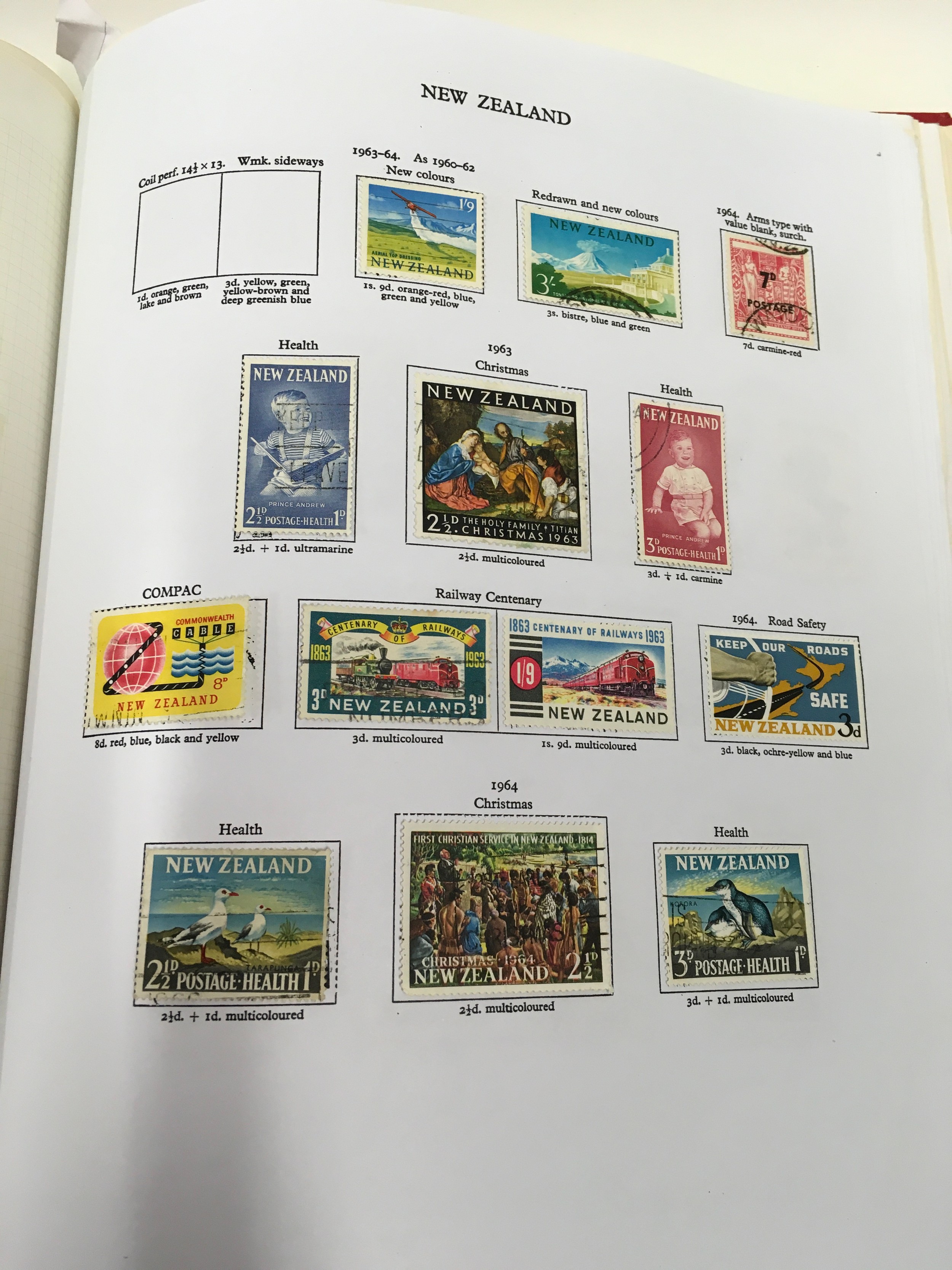 World album of stamps Mallaca to Uganda red album ref 257 - Image 3 of 6