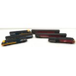 Hornby OO gauge locomotives and carriages in Intercity and Virgin liveries