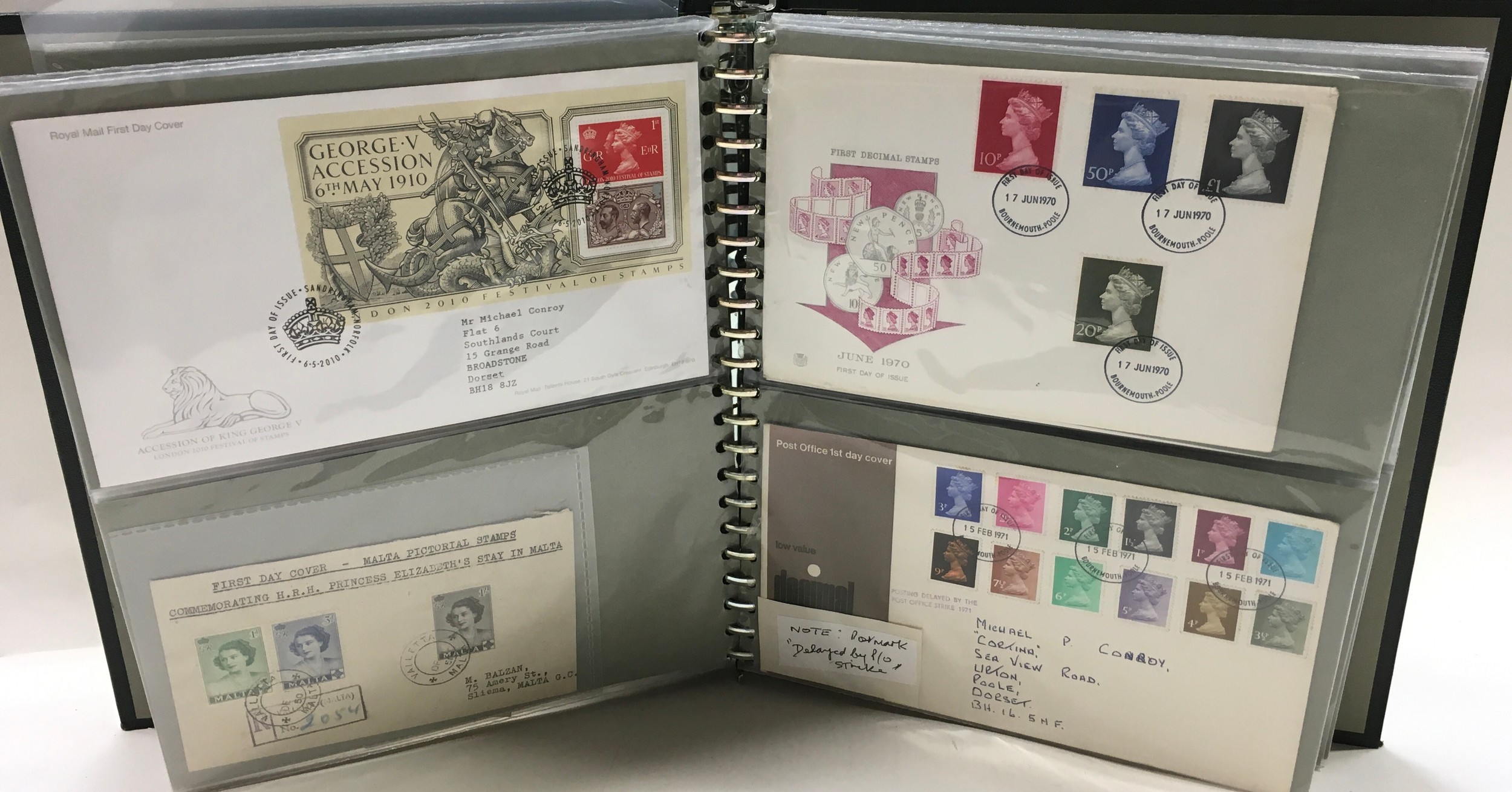 Album of GB first day covers to include early 1935 Silver Jubilee, 1940, and 1951 Festival of - Image 5 of 8