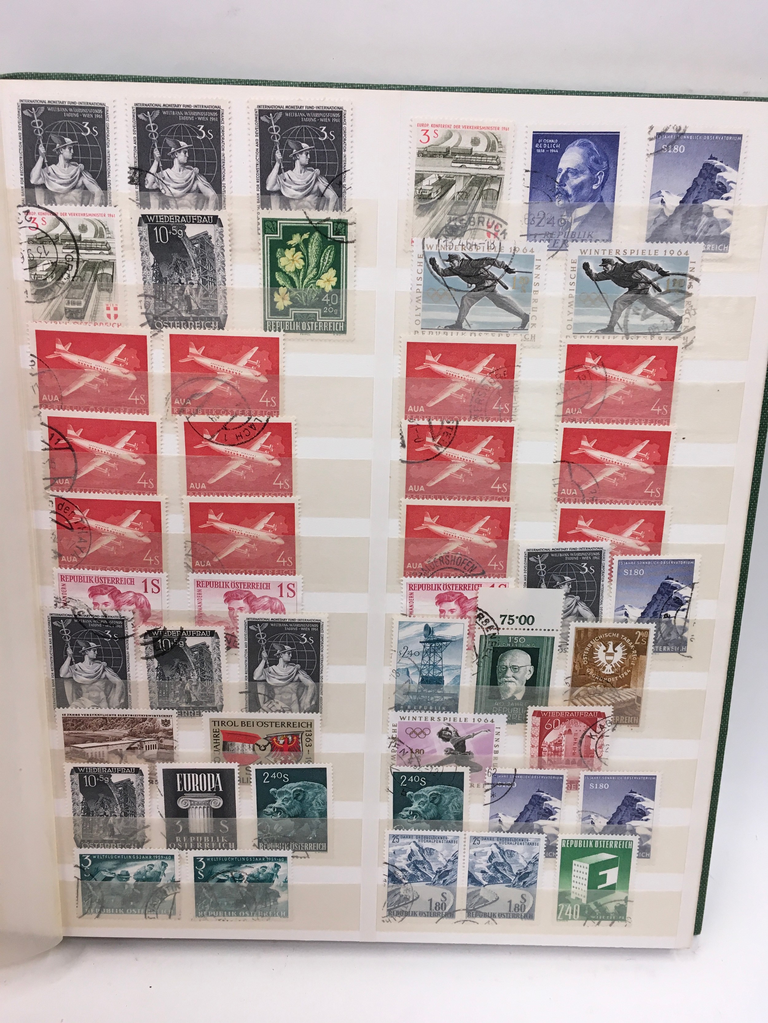 Stamp album containing Yugoslavia and other stamps. Some proof. - Image 8 of 9