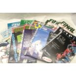 Large collection of Football Association FA Cup Final programmes from 1975 to 1990 consecutive