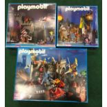 Vintage Playmobil 3667/3888/3030 Knights Castle, Defenders Castle and Knights Castle Adventure