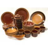 Collection of dinnerware to include Hornsea Pottery part service in the Heirloom pattern to