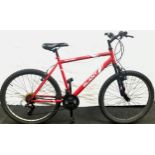 Apollo Slant red bicycle, 18 gears, frame size 20"/51cm
