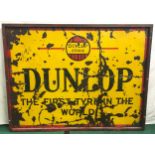 Dunlop enamel sign. 130x100cm