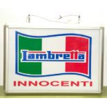 Lambretta light up sign.