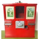 Premiere "Brabo" Gum and Card Vendor Machine.