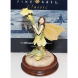 Limited Edition Border Fine Arts figure 'The Primrose Fairy' boxed with certificate