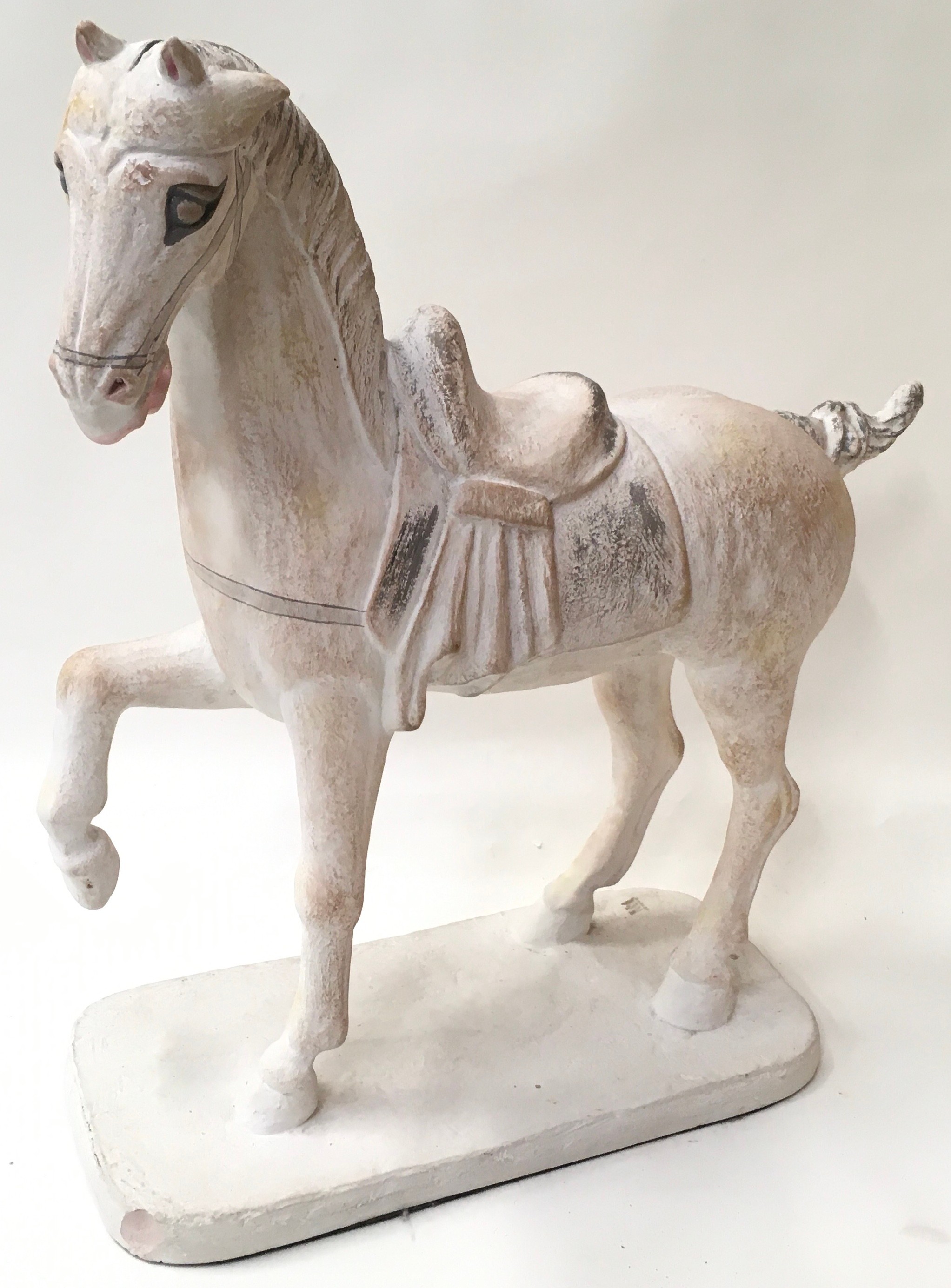 Large pottery horse sculpture by Austin Productions in association with the V&A Museum in the - Image 2 of 5