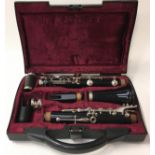 Blessing clarinet in a Buffet Crompton hard carry case