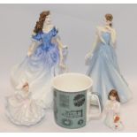 Collection of boxed Royal Doulton figurines to include HN4041 Rebecca 1998, HN3730 Innocence, HN3215