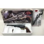 Blank fire contemporary 1851 naval Pietta pistol boxed