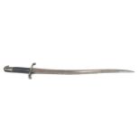 Long sword bayonet.