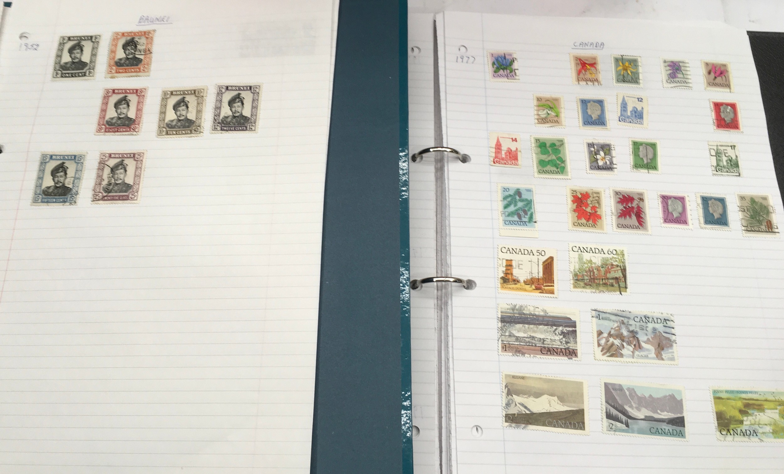 Large collection of mainly Commonwealth stamps contained within 11 folders - Image 4 of 8