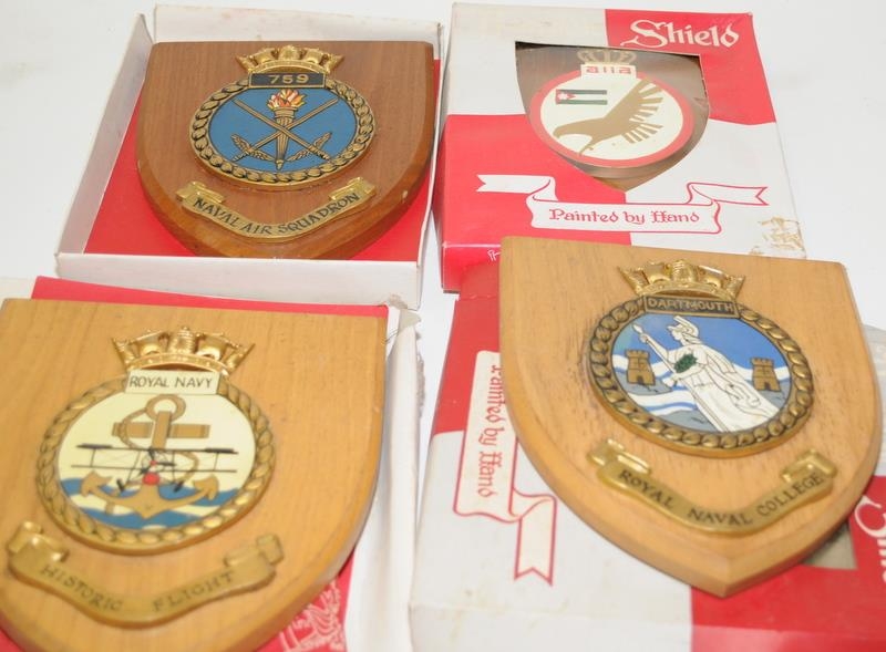 a collection of Naval heraldic crests, many still boxed. 16 in lot - Image 2 of 5