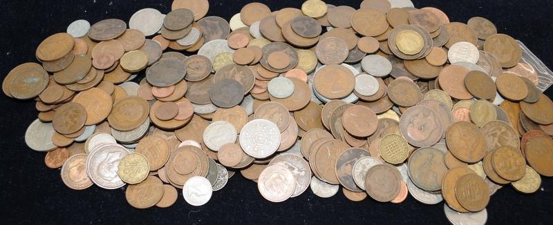 Large collection of vintage GB coinage