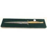Commemorative Wilkinson sword Ltd commando dagger/knife.