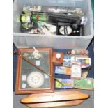 Large collection of golfing memorabilia including vintage and novelty items
