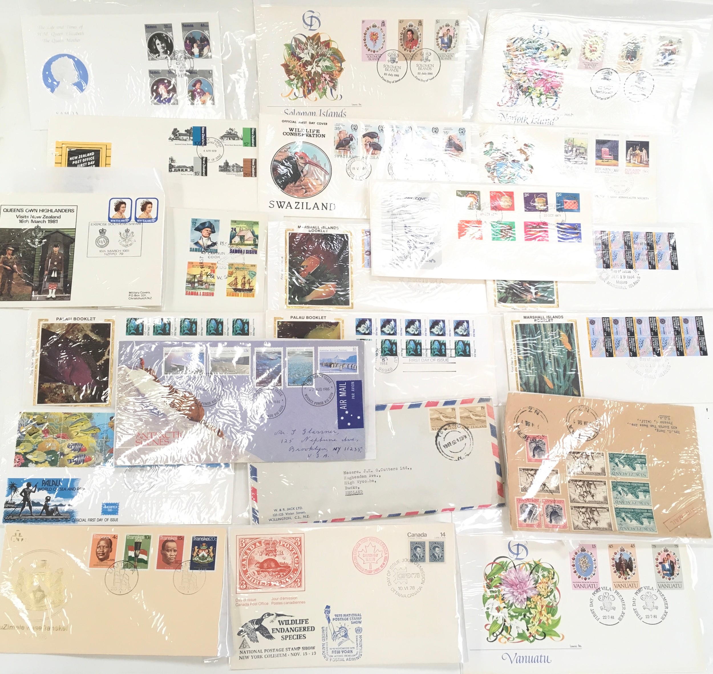 51 mainly commonwealth stamps in covers. - Image 3 of 5