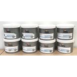 8 x 10L Tubs Dulux Trade Supermatt White High Opacity Paint (60).