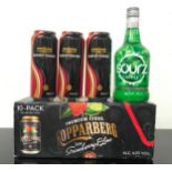 Koppaberg 10 pack Strawberry & Lime, 3 x cans Barnstormer Black, Sourz Apple (144/93/21).