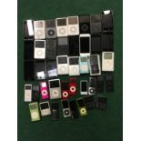 Collection of apple Ipods. WP.