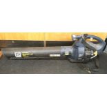 A Pro Performance petrol leaf blower/vac.