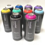 10 various spray paint cans - Ironlak (131).