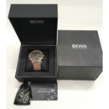 Boxed "Hugo Boss" gents watch. ref 84