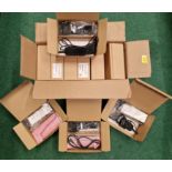 Collection of new unused Opticon barcode scanners individually boxed (10).
