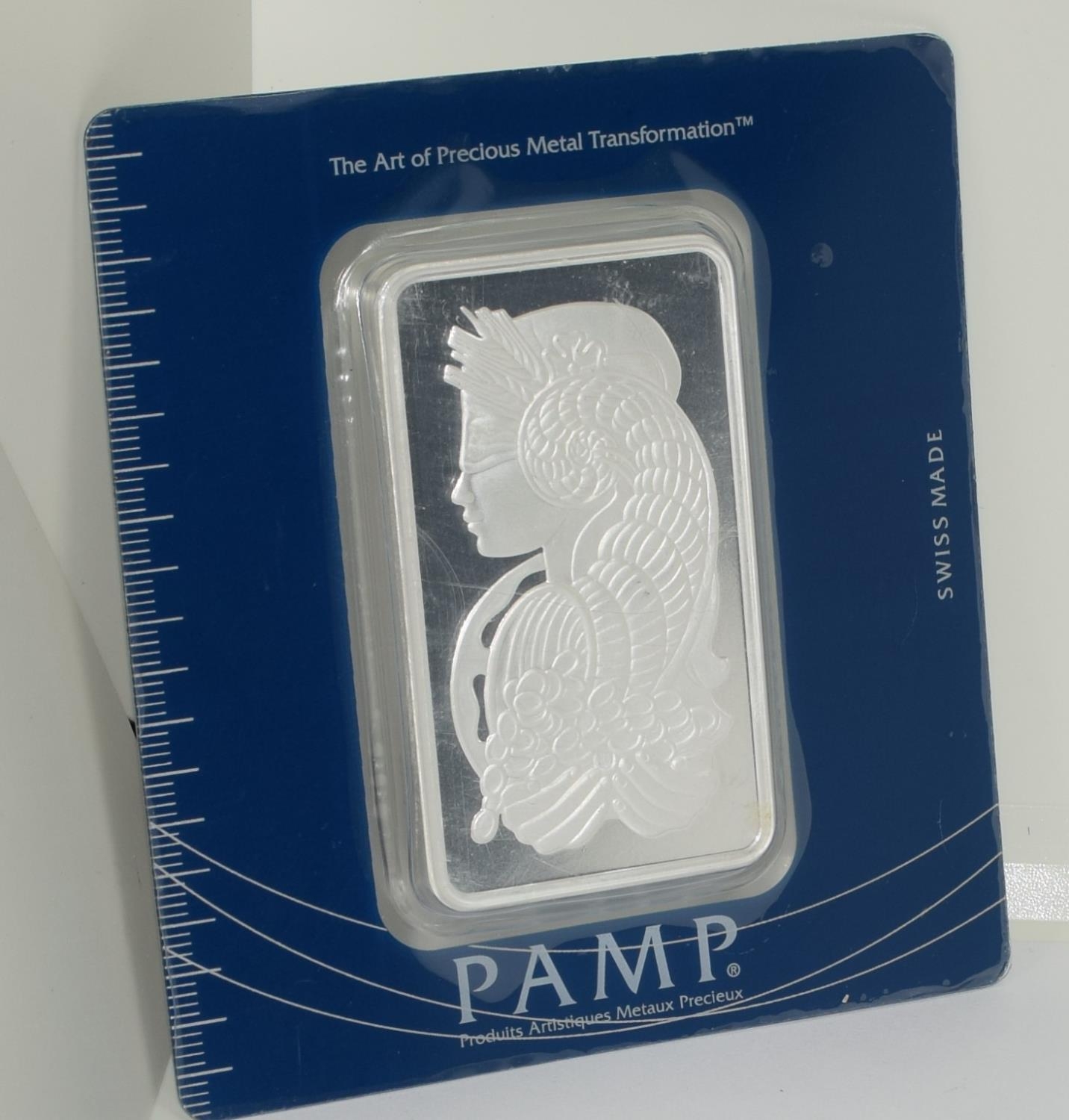 Silver 999.0 100g bar PAMP Swiss - Image 3 of 3