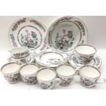 Extensive Barratts 'Delphatic China' part service. 27 pieces in all