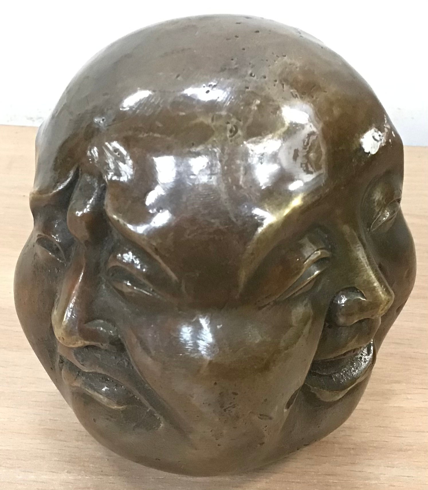 Four face Buddha head. (131) - Image 2 of 2