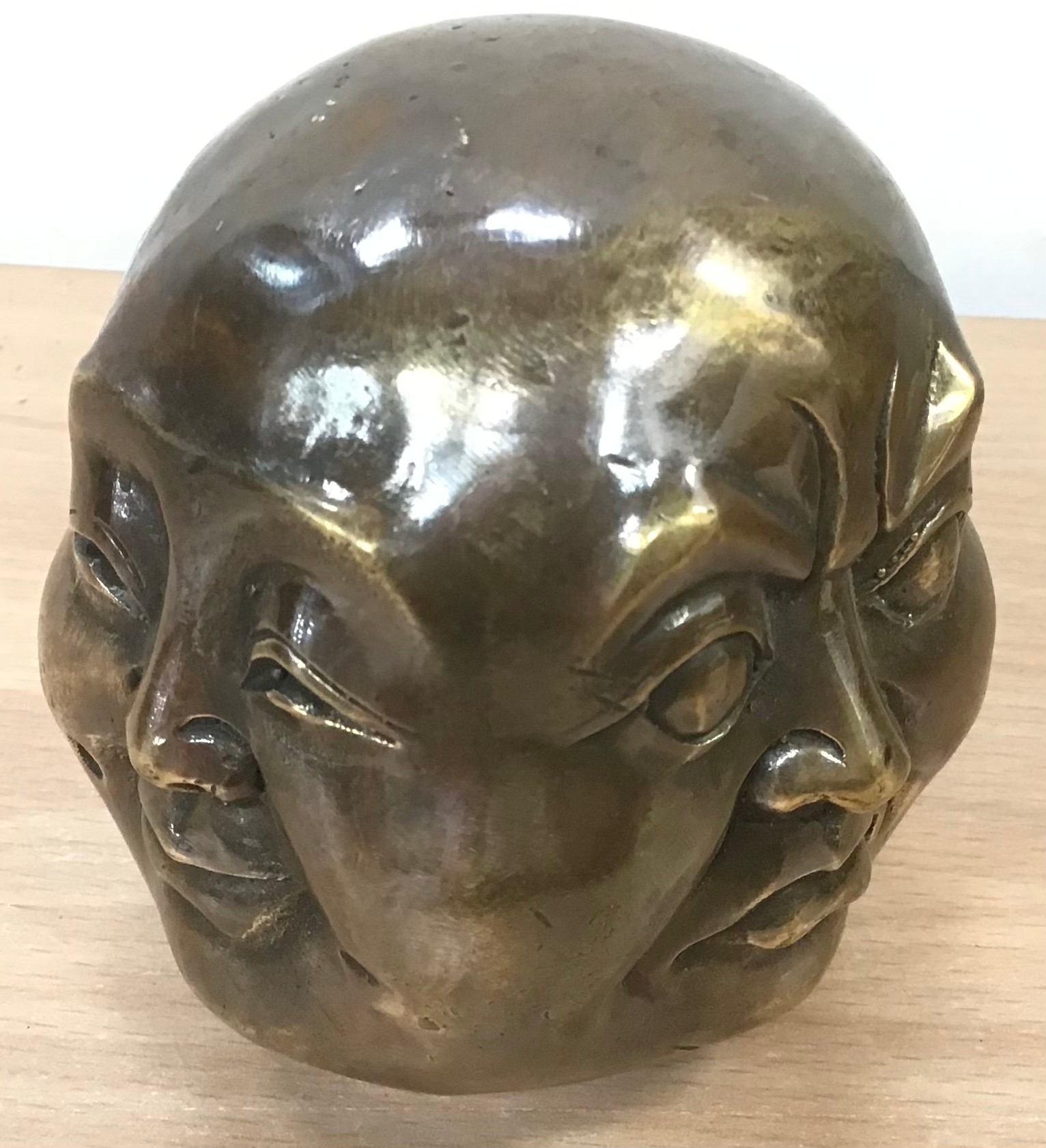 Four face Buddha head. (131)