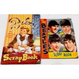 BEATLES SCRAP BOOKS. Here we find a fans 2 Beatle strap books from the early sixties onwards. To