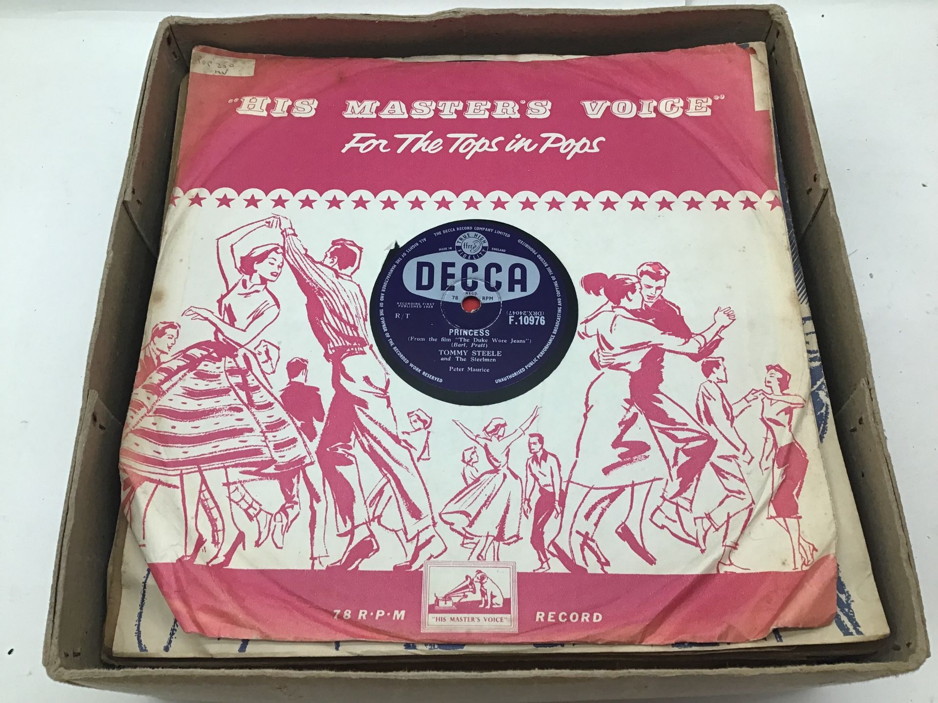 ROCK AND ROLL SELECTION OF 78RPM RECORDS. Nice selection here to include - Elvis Presley - The - Image 3 of 3