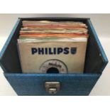 VARIOUS SELECTION OF SINGLE 45rpm RECORDS. This box contains some nice titles from the 50’s and 60’s