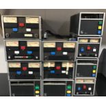 INTERNATIONAL TAPETRONICS ITC CART MACHINES. Here are 11 units from a old radio station all found
