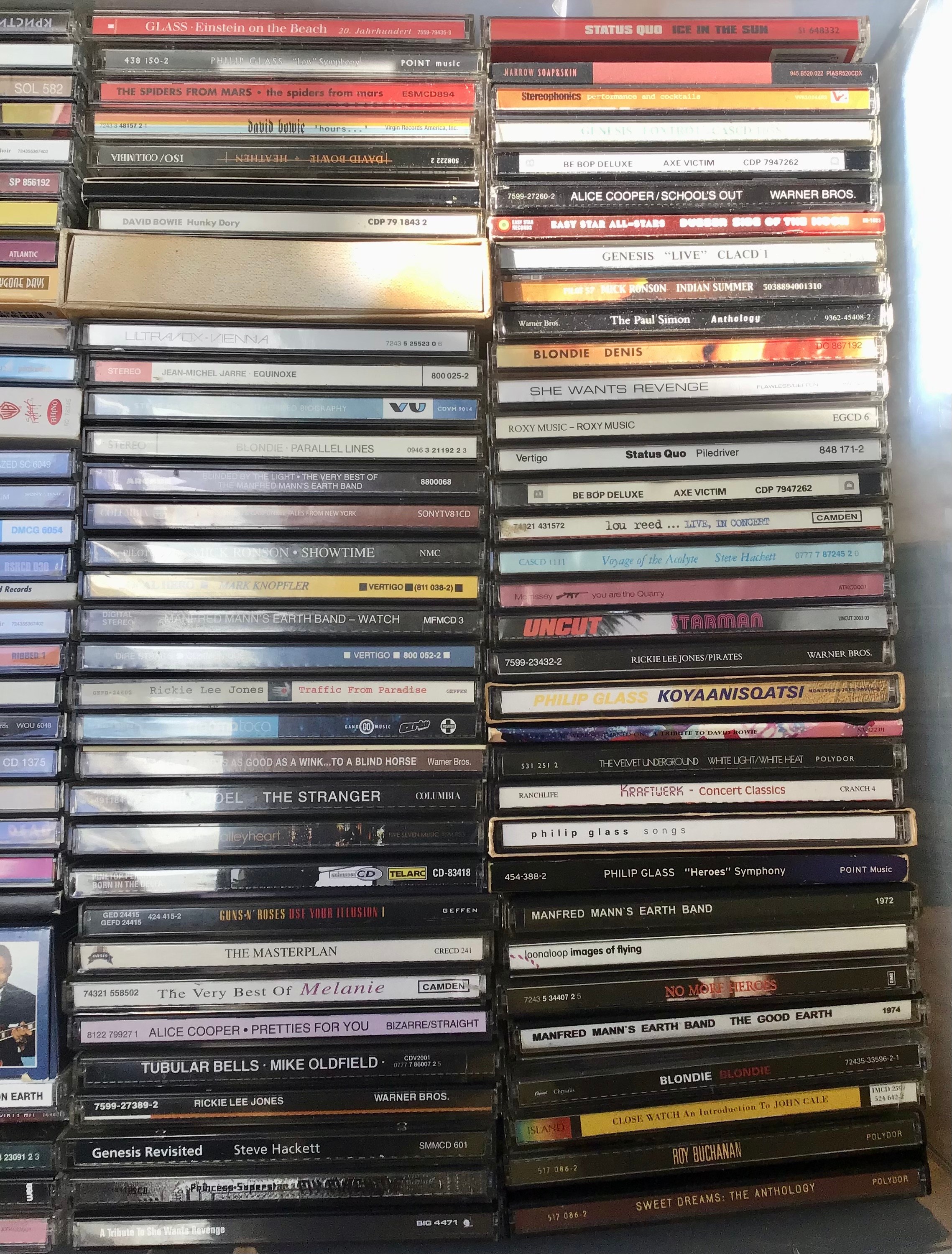 BOX OF VARIOUS ROCK / POP COMPACT DISCS. To include artists - Alice Cooper - Larry Wallis - Nina - Image 3 of 3