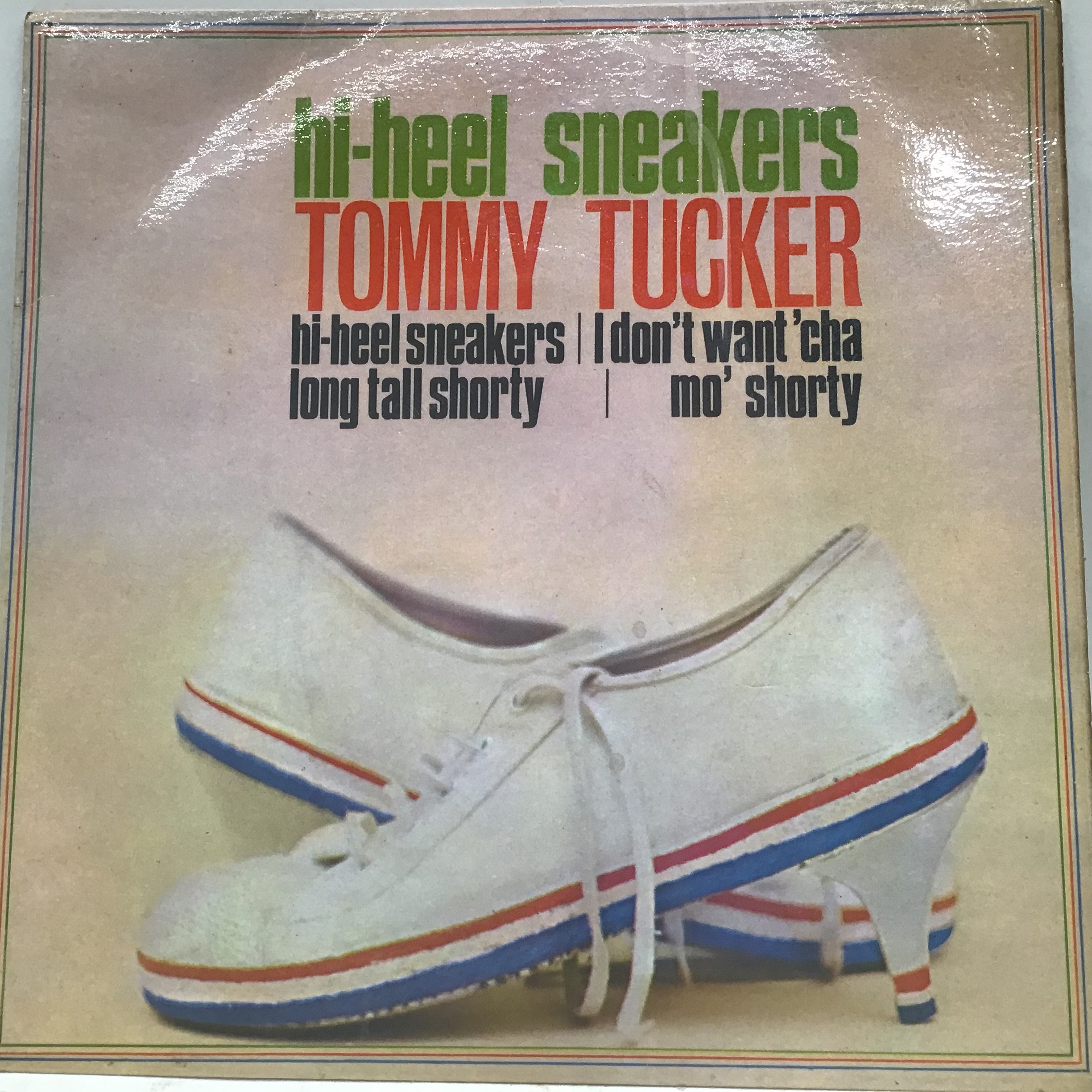 TOMMY TUCKER RARE E.P " HI-HEAL SNEAKERS. Super record here on Pye International NEP 44027 from 1964