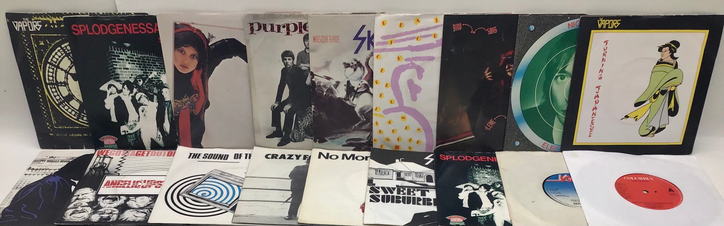 48 PUNK RELATED VINYL 7” SINGLES. This set has artists to include - The Sex Pistols - Skids - The - Image 3 of 3
