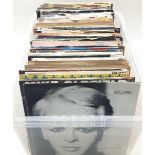 BOXFUL OF VARIOUS 45rpm SINGLE RECORDS. Mainly covering the era’s 70’s - 80’s and 90’s. Many in