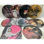 COLLECTION OF 10 PICTURE DISC 12” RECORDS. Here we have artists to include - Eurythmics - Sam