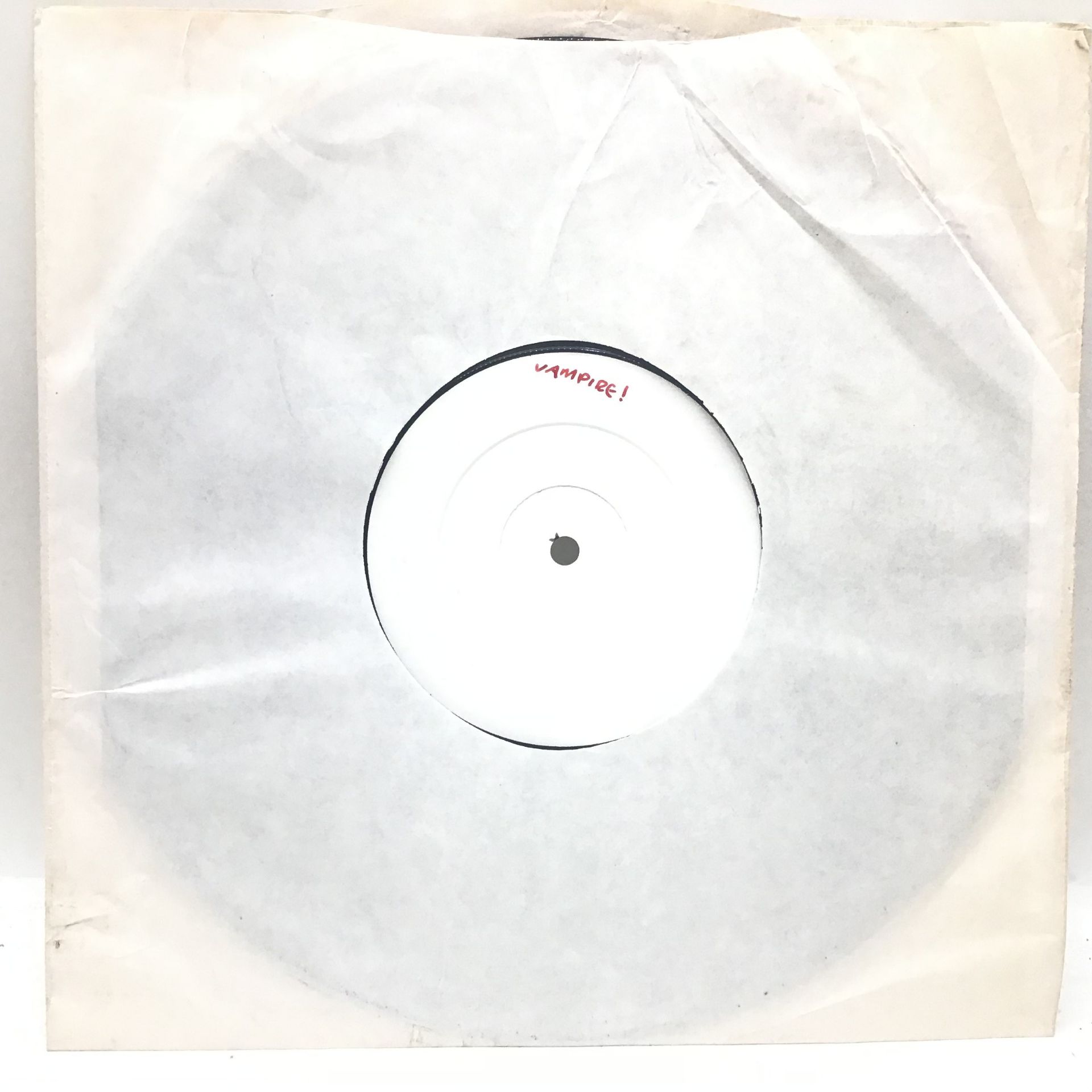 METEOR MADNESS / THE METEORS 10" WHITE LABEL. I'm sure if you're looking at this you know exactly - Image 2 of 3