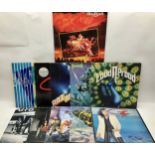 COLLECTION OF VARIOUS ROCK RELATED VINYL ALBUMS. Artists here include - Gillan - Nazareth - UFO -