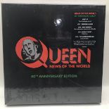 QUEEN - NEWS OF THE WORLD 40TH ANNIVERSARY BOX SET. This box set is still factory sealed and